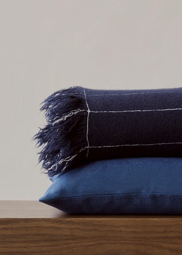 Battus スロー 130x185 cm - Indigo - Audo Copenhagen | オドー・コペンハーゲン