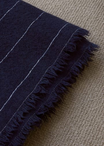 Battus スロー 130x185 cm - Indigo - Audo Copenhagen | オドー�・コペンハーゲン