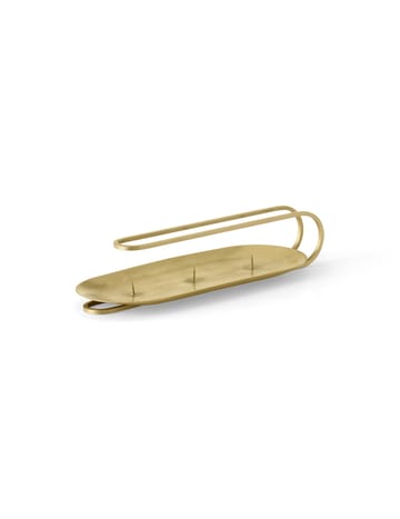 Clip キャンドルスティック for 3 キャンドルs 5 cm - Brass - Audo Copenhagen | オドー・コペンハーゲン