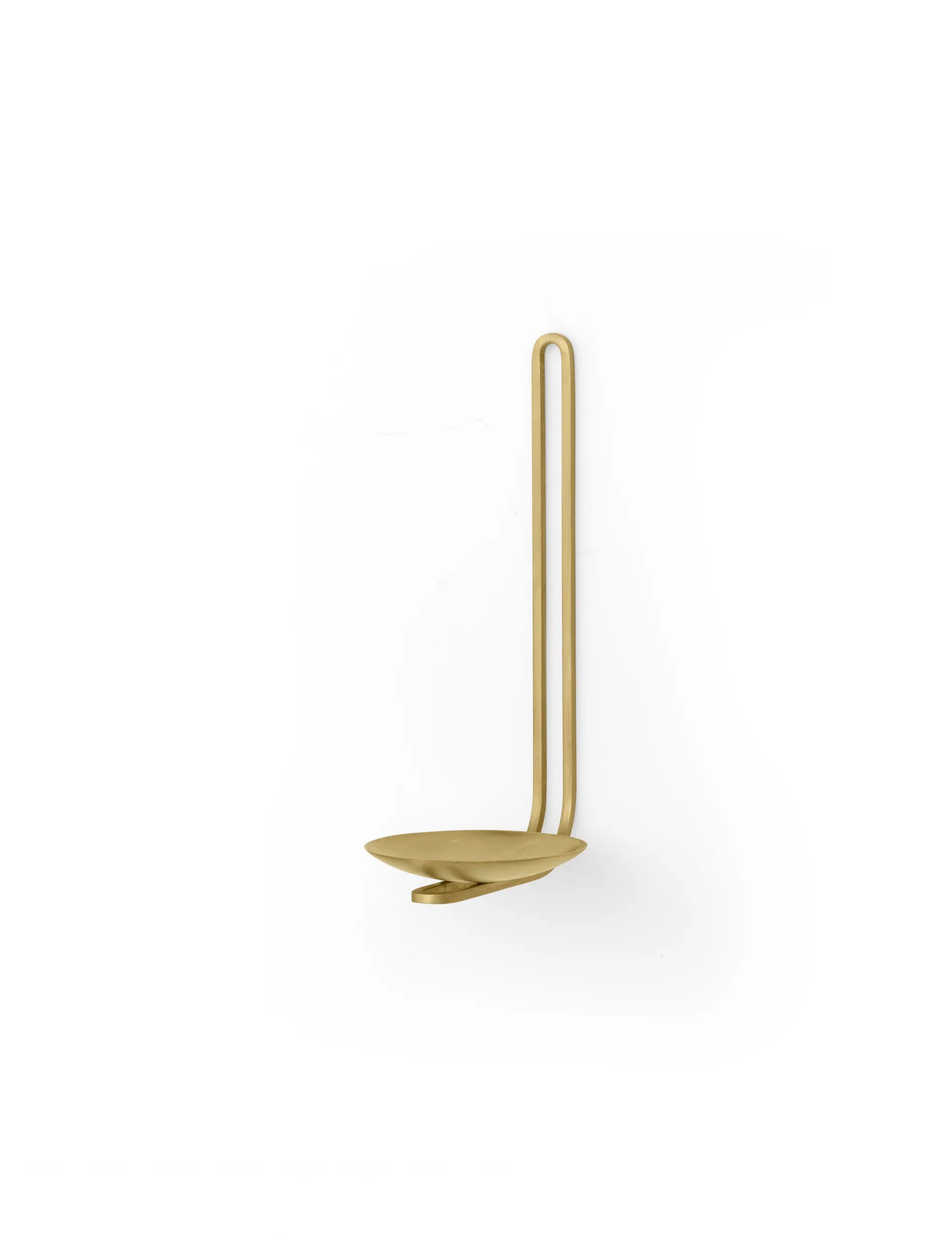 Clip ティーライトホルダー wall 20 cm, Brass Audo Copenhagen | オドー・コペンハーゲン