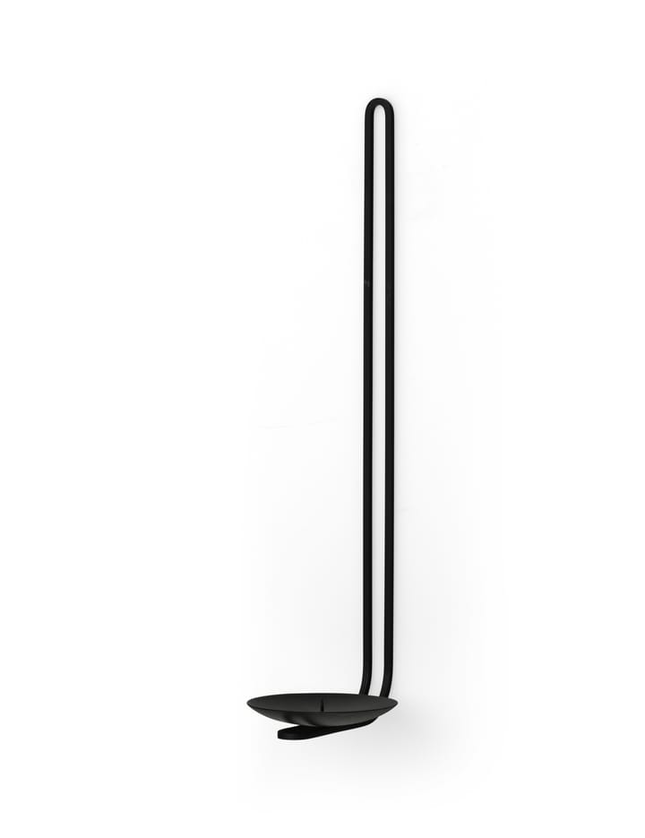 Clip キャンドルスティック wall 34 cm, Black Audo Copenhagen | オドー・コペンハーゲン