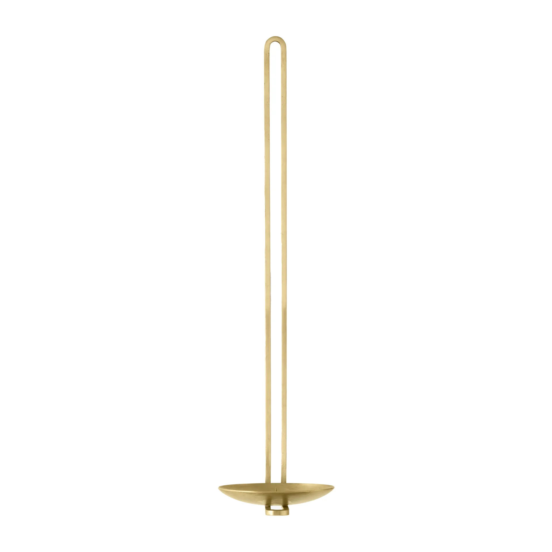 Clip キャンドルスティック wall 34 cm, Brass Audo Copenhagen | オドー・コペンハーゲン