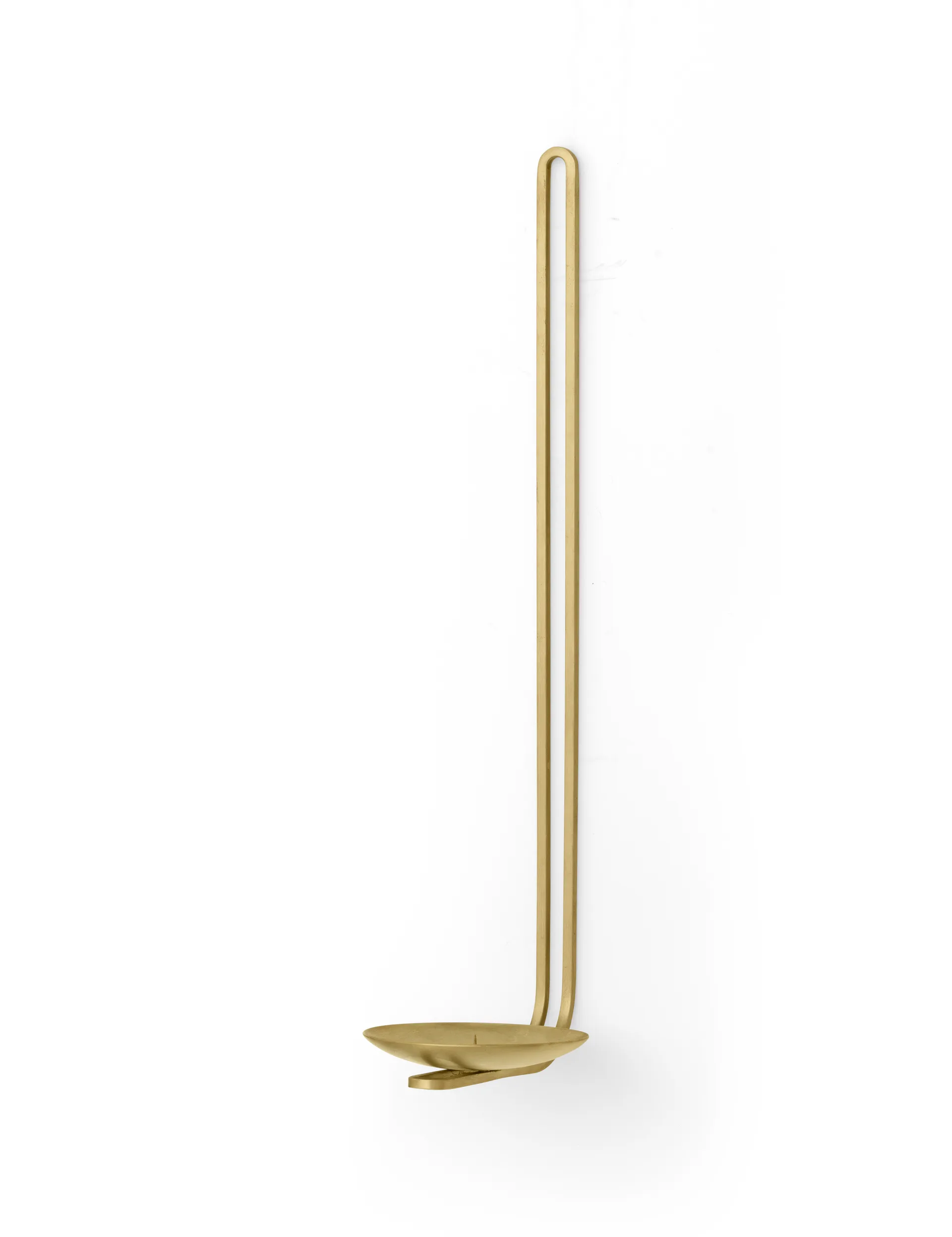 Clip キャンドルスティック wall 34 cm, Brass Audo Copenhagen | オドー・コペンハーゲン