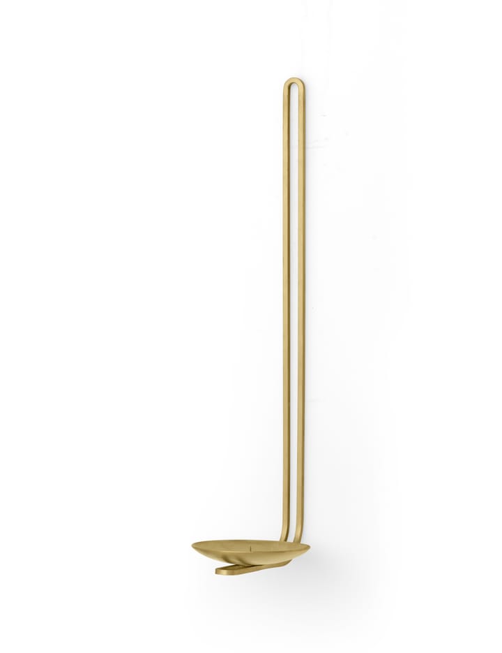 Clip キャンドルスティック wall 34 cm, Brass Audo Copenhagen | オドー・コペンハーゲン