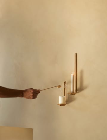 Clip キャンドルスティック wall 34 cm - Brass - Audo Copenhagen | オドー・コペンハーゲン