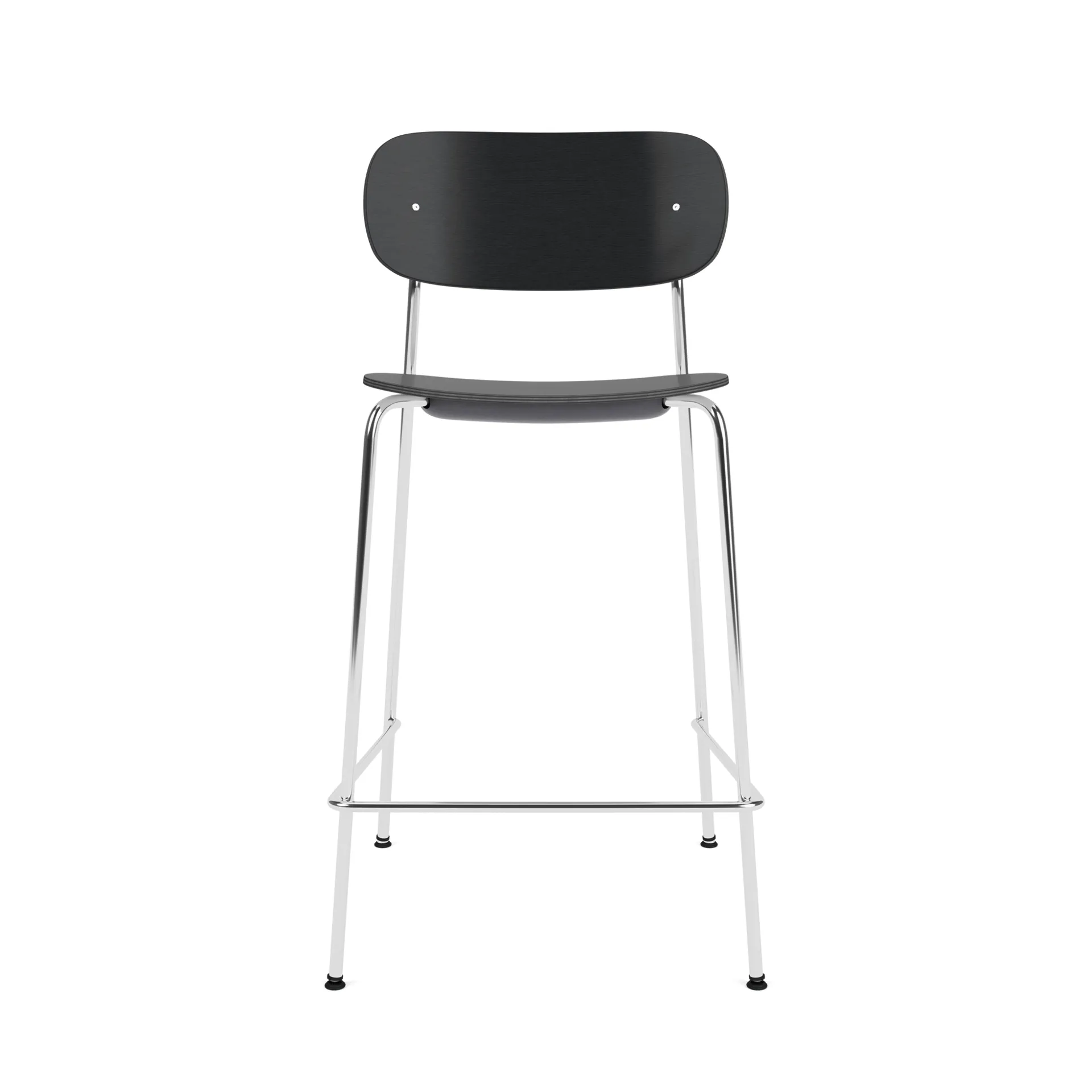 Co Bar Chair バースツール, Black oak-chromed steel, 65 cm Audo Copenhagen | オドー・コペンハーゲン