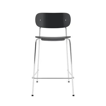 Co Bar Chair バースツール - Black oak-chromed steel, 65 cm - Audo Copenhagen | オドー・コペンハーゲン