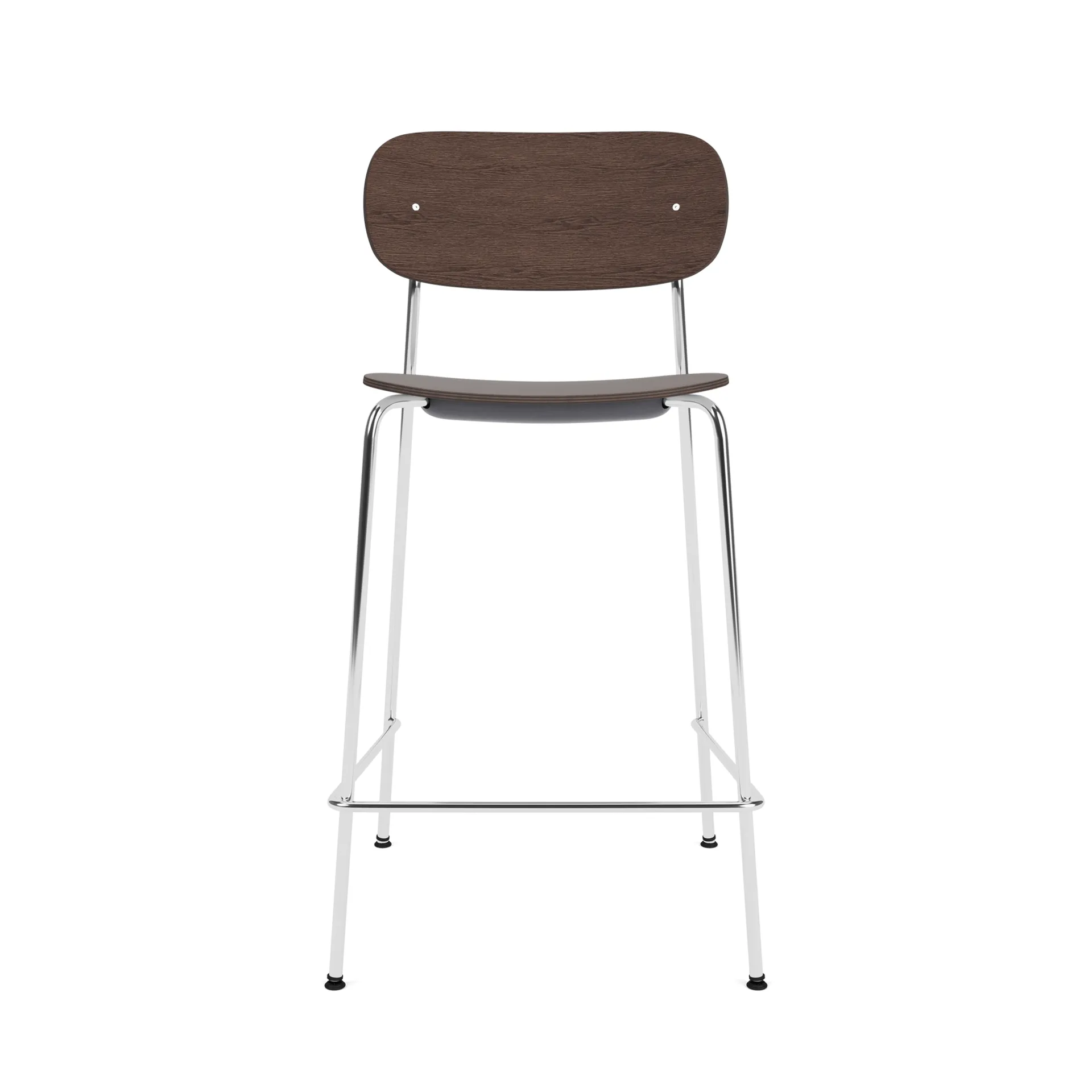 Co Bar Chair バースツール, Dark stained oak-chromed steel, 65 cm Audo Copenhagen | オドー・コペンハーゲン