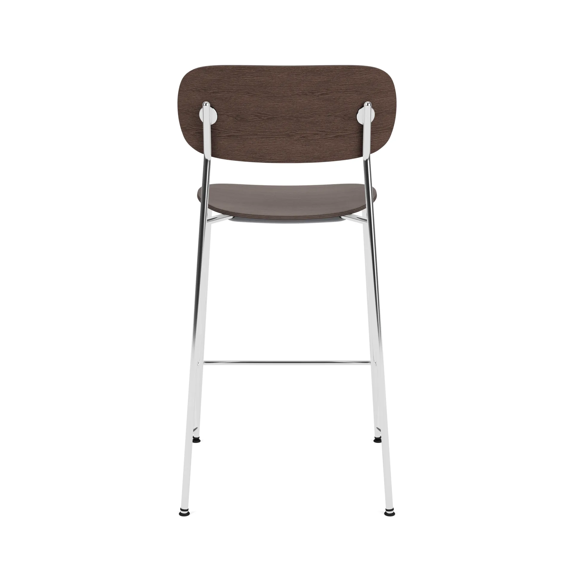 Co Bar Chair バースツール, Dark stained oak-chromed steel, 65 cm Audo Copenhagen | オドー・コペンハーゲン