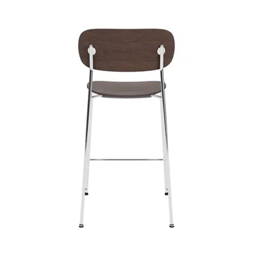 Co Bar Chair バースツール - Dark stained oak-chromed steel, 65 cm - Audo Copenhagen | オドー・コペンハーゲン