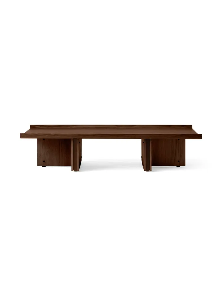 Conrad ラウンジテーブル オーク - Dark stained oak, 149x74 cm - Audo Copenhagen | オドー・コペンハーゲン