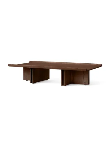 Conrad ラウンジテーブル オーク - Dark stained oak, 149x74 cm - Audo Copenhagen | オドー・コペンハーゲン