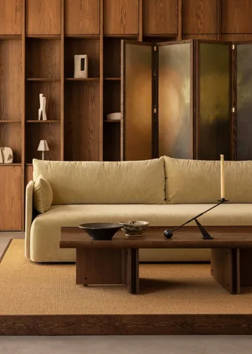 Conrad ラウンジテーブル オーク - Dark stained oak, 149x74 cm - Audo Copenhagen | オドー・コペンハーゲン