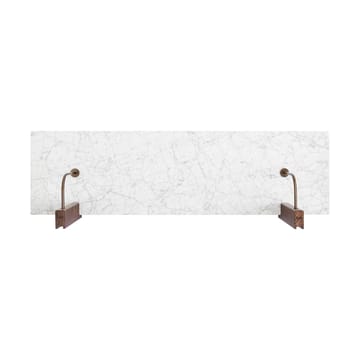 Corbel シェルフ 100x30cm - Marble carrara - Audo Copenhagen | オドー・コペンハーゲン