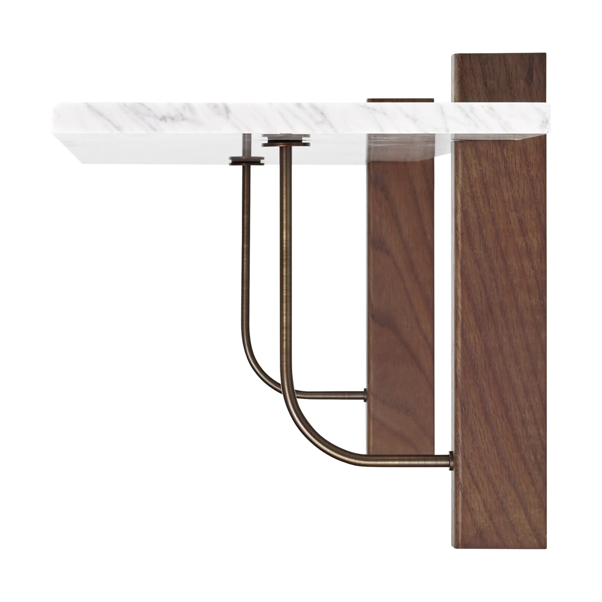 Corbel シェルフ 100x30cm, Marble carrara Audo Copenhagen | オドー・コペンハーゲン