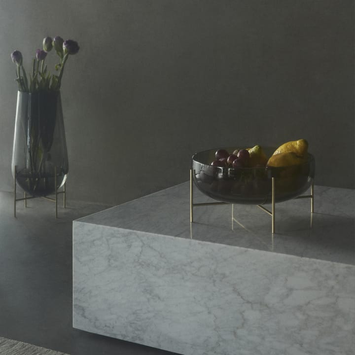 Échasse ボウル, smoke-coloured glass Audo Copenhagen | オドー・コペンハーゲン