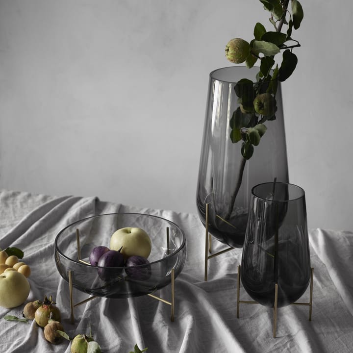 Échasse ボウル, smoke-coloured glass Audo Copenhagen | オドー・コペンハーゲン