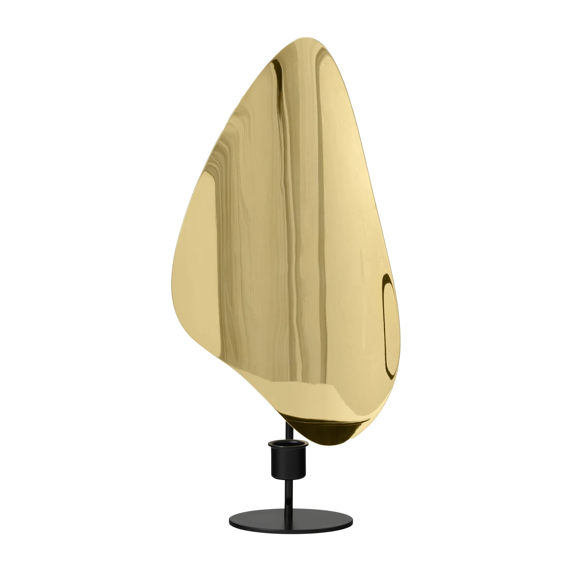 Flambeau キャンドルスティック 34 cm, Black-polished brass Audo Copenhagen | オドー・コペンハーゲン