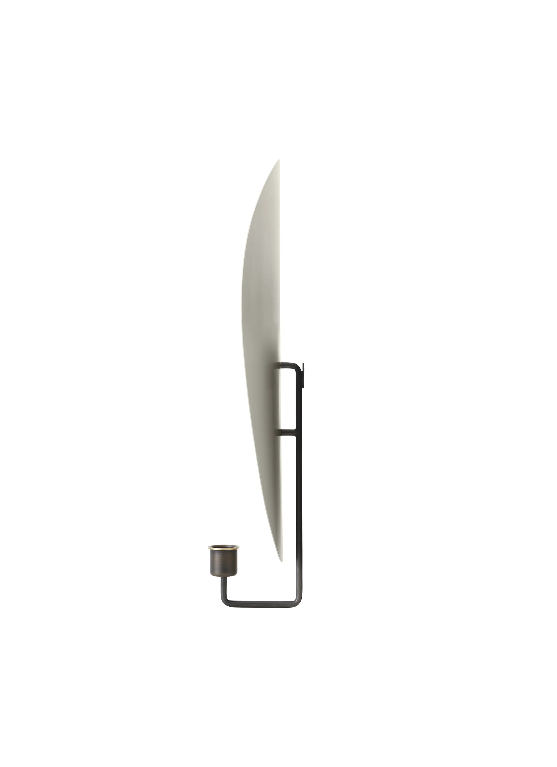 Flambeau キャンドルスティック wall 40 cm, Bronzed brass-grey Audo Copenhagen | オドー・コペンハーゲン