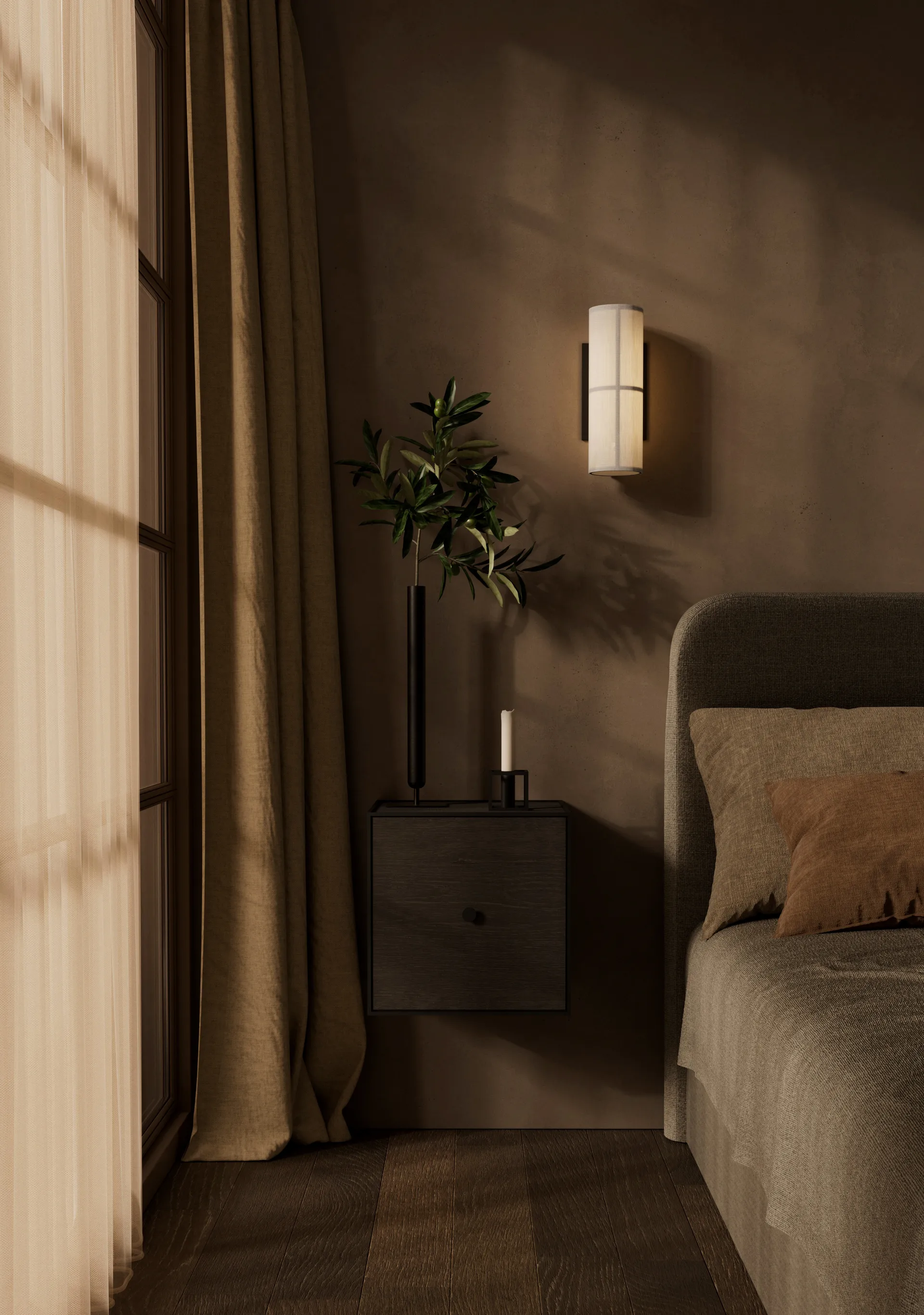 Frame 35 ドア付きキューブ, smoked oak Audo Copenhagen | オドー・コペンハーゲン