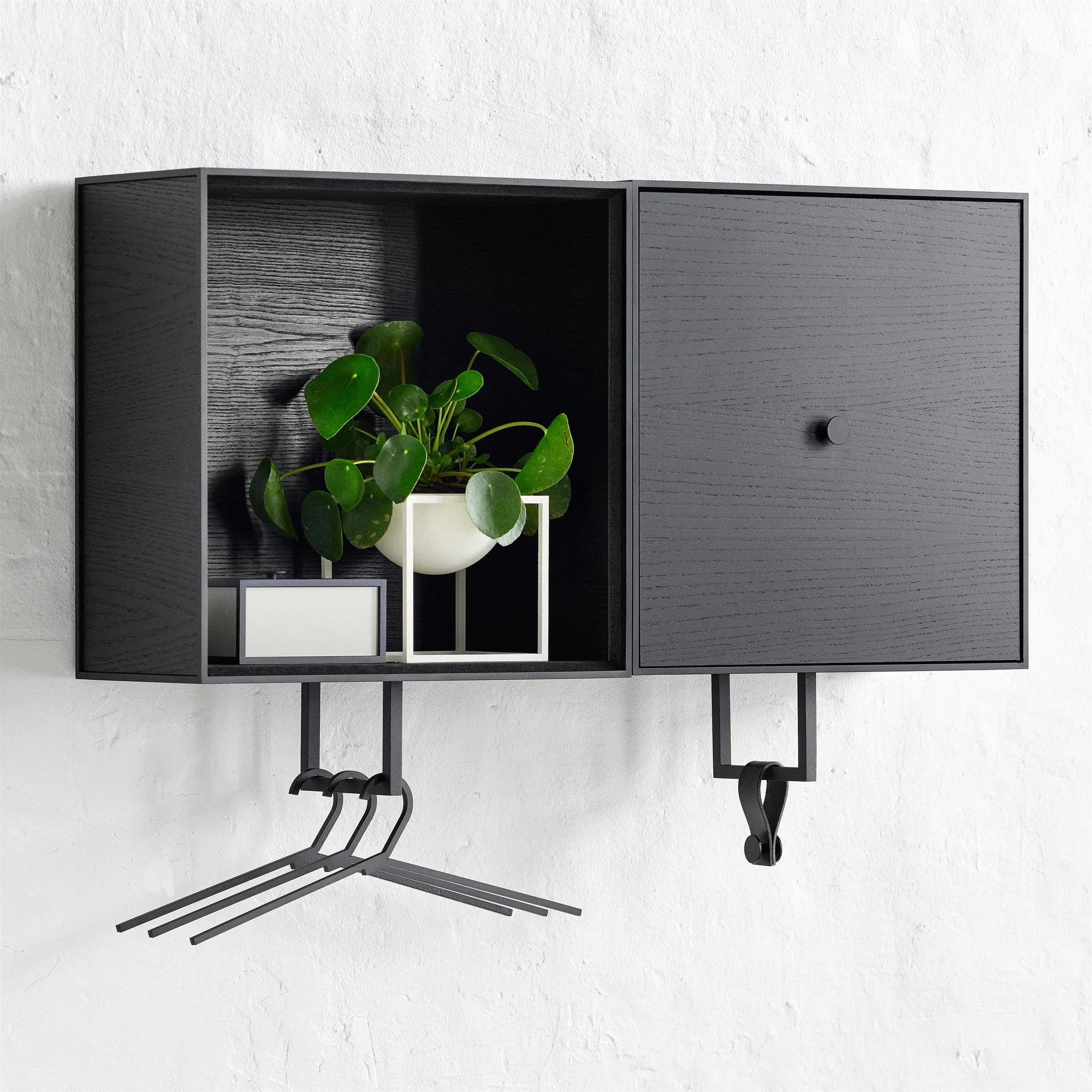 Hangar ハンガー 3パック, black Audo Copenhagen | オドー・コペンハーゲン