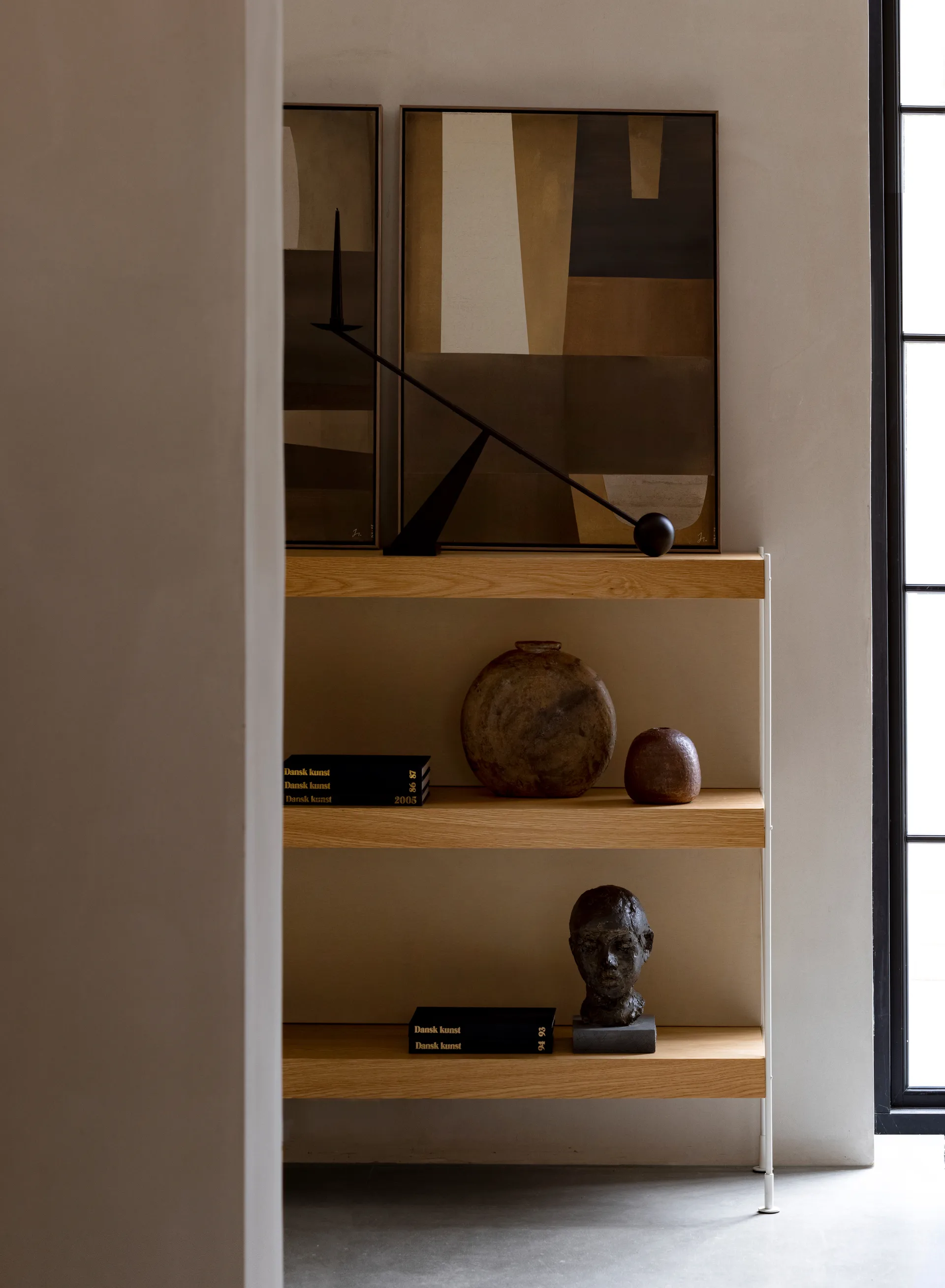 Interconnect キャンドルスティック 70 cm, Black Audo Copenhagen | オドー・コペンハーゲン