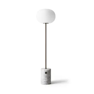 JWDA フロアランプ - Carrara marble-bronzed brass, 130 cm - Audo Copenhagen | オドー・コペンハーゲン