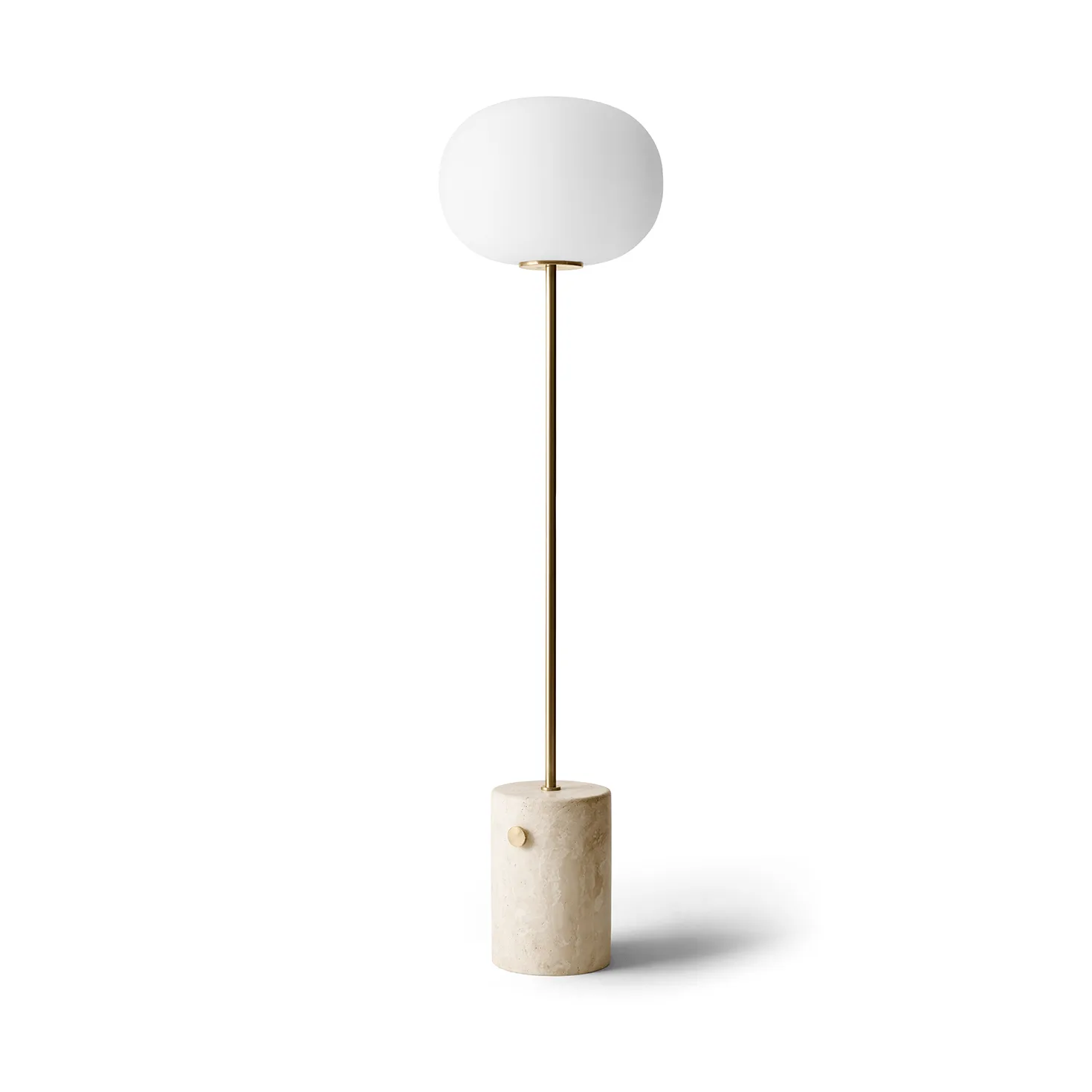 JWDA フロアランプ, Travertine-brushed brass, 130 cm Audo Copenhagen | オドー・コペンハーゲン