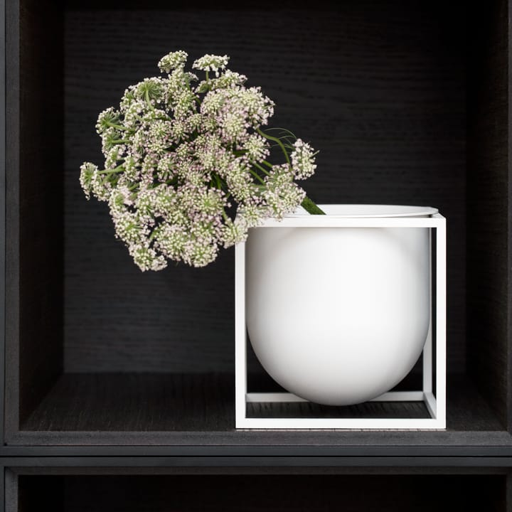Kubus 植木鉢 14 cm, White Audo Copenhagen | オドー・コペンハーゲン