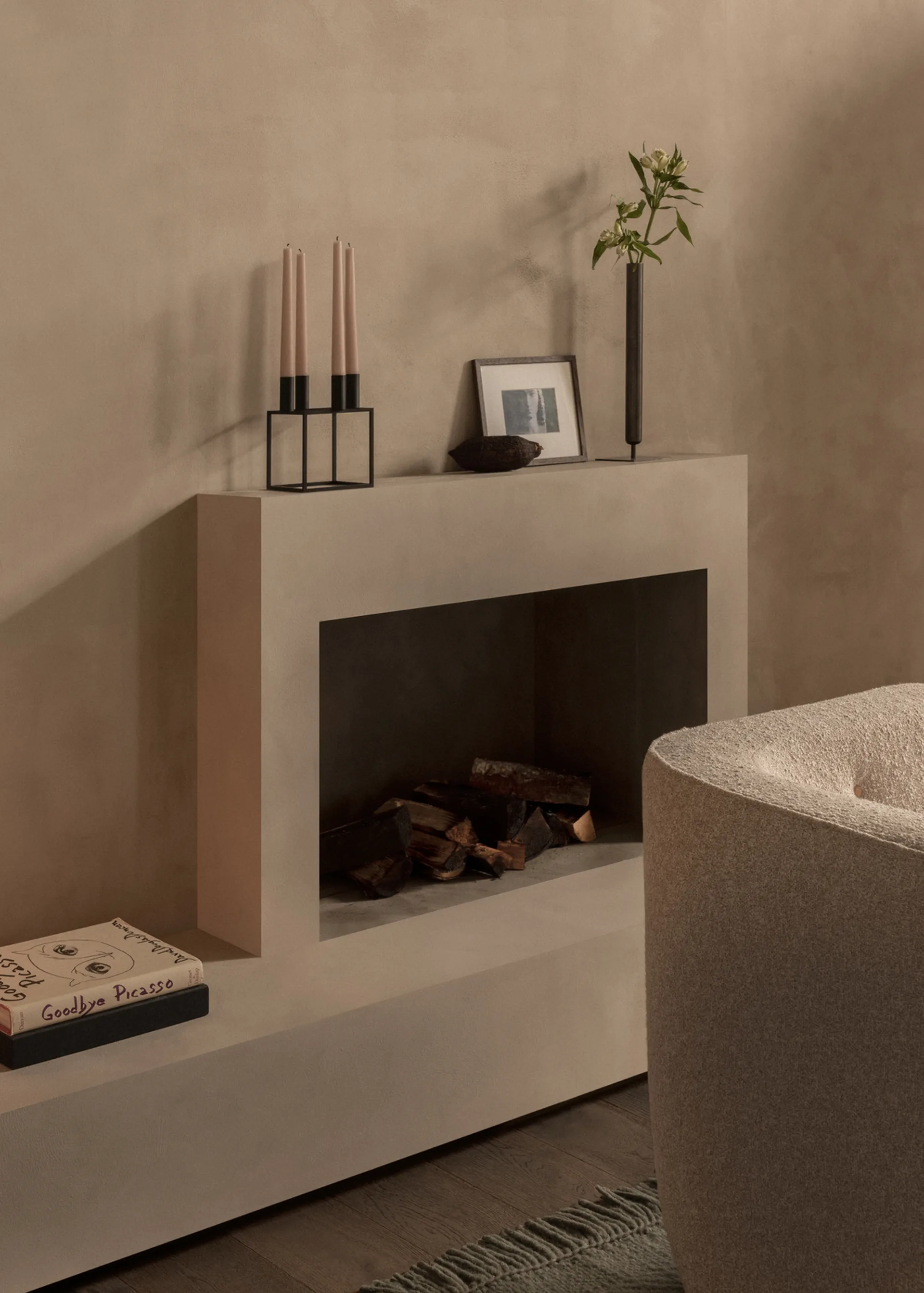 Kubus 4 キャンドル ホルダー, black Audo Copenhagen | オドー・コペンハーゲン