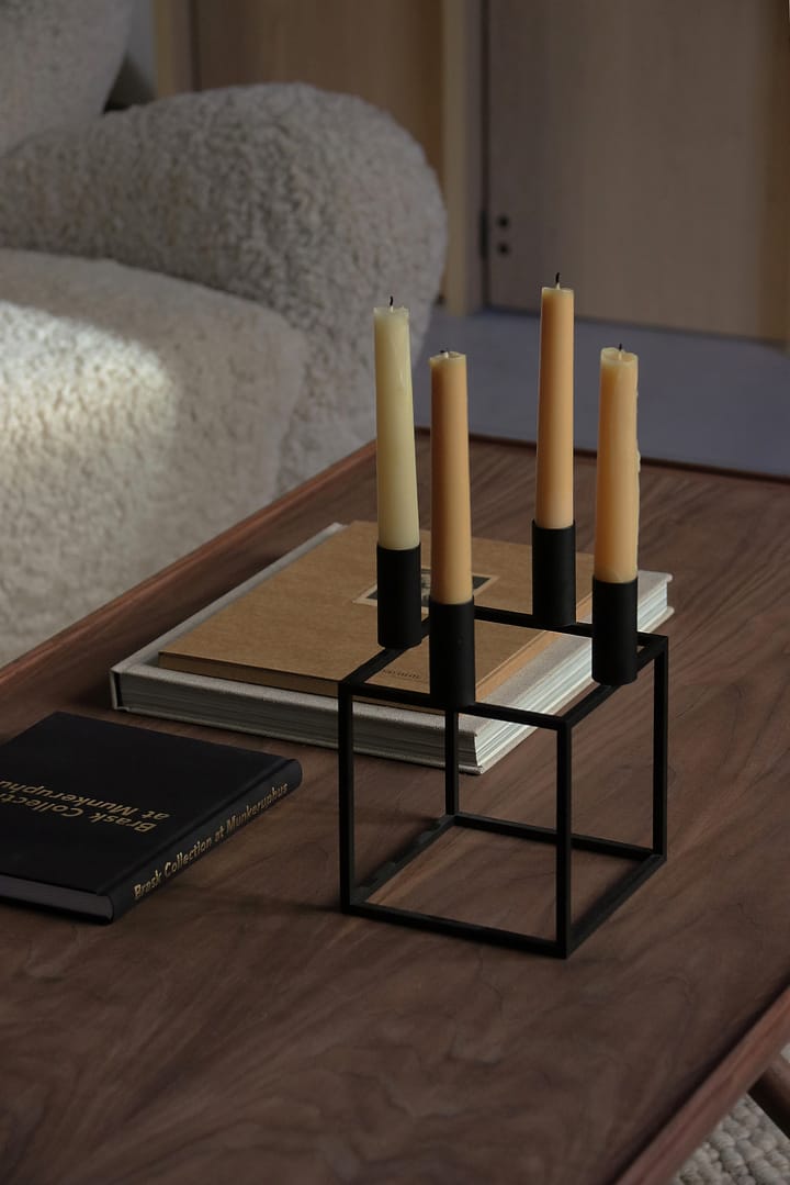 Kubus 4 キャンドル ホルダー, black Audo Copenhagen | オドー・コペンハーゲン