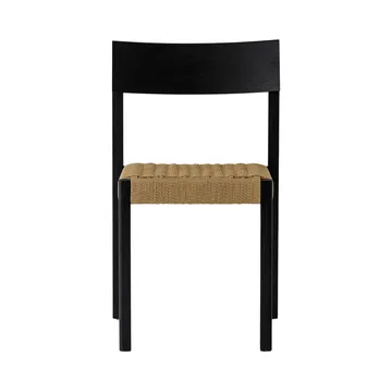 Mauro チェア - Black oak-natural braided seat - Audo Copenhagen | オドー・コペンハーゲン
