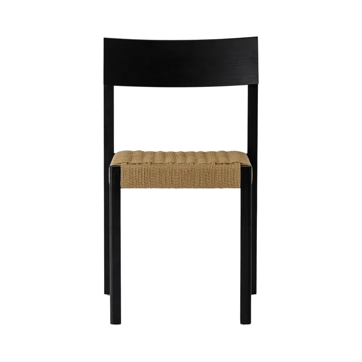 Mauro チェア - Black oak-natural braided seat - Audo Copenhagen | オドー・コペンハーゲン