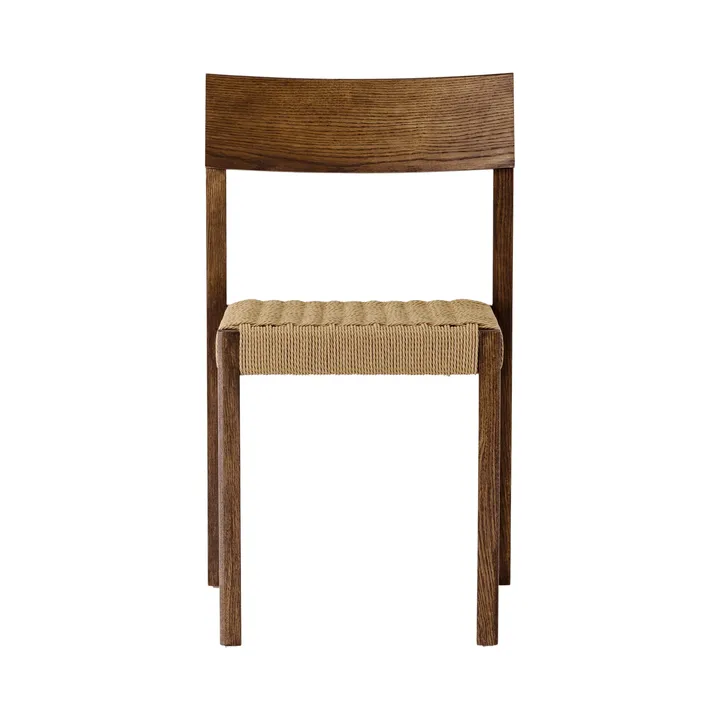 Mauro チェア - Dark stained oak-natural woven seat - Audo Copenhagen | オドー・コペンハーゲン