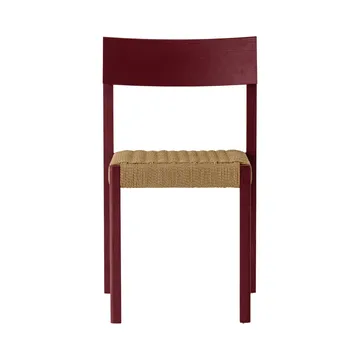 Mauro チェア - French red oak-natural braided seat - Audo Copenhagen | オドー・コペンハーゲン