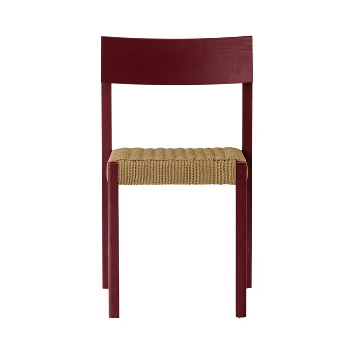 Mauro チェア - French red oak-natural braided seat - Audo Copenhagen | オドー・コペンハーゲン