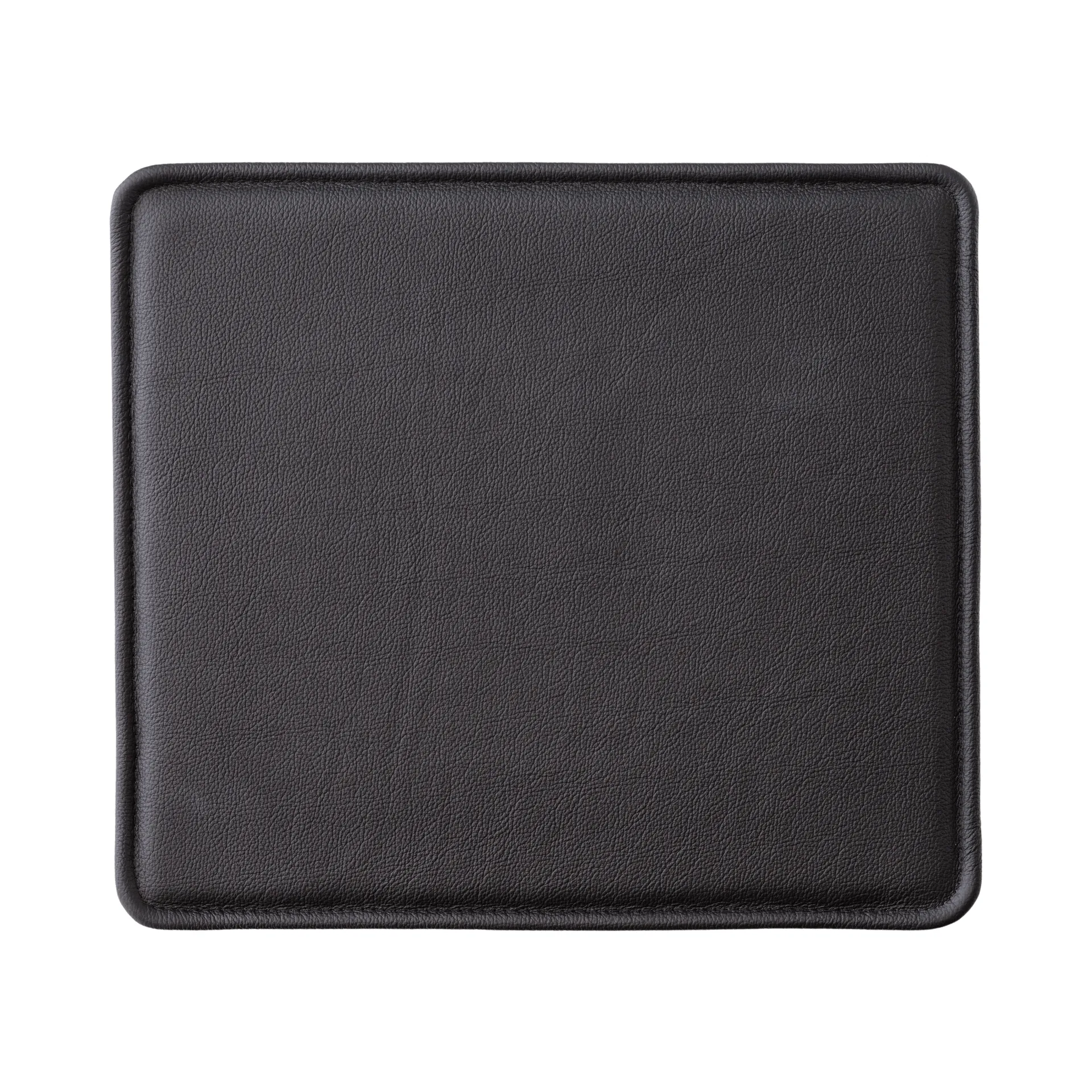 Mauro チェアクッション 椅子用, Leather Madras Black Audo Copenhagen | オドー・コペンハーゲン