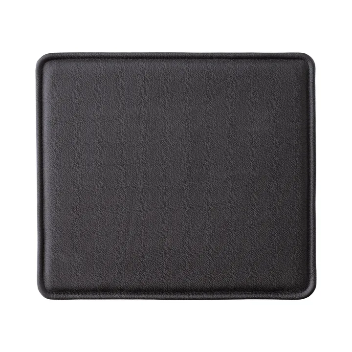 Mauro チェアクッション 椅子用 - Leather Madras Black - Audo Copenhagen | オドー・コペンハーゲン