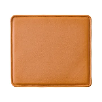Mauro チェアクッション 椅子用 - Leather Madras cognac - Audo Copenhagen | オドー・コペンハーゲン