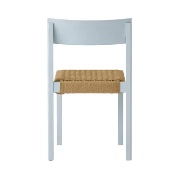 Mauro チェア - Linen blue oak-natural braided seat - Audo Copenhagen | オドー・コペンハーゲン