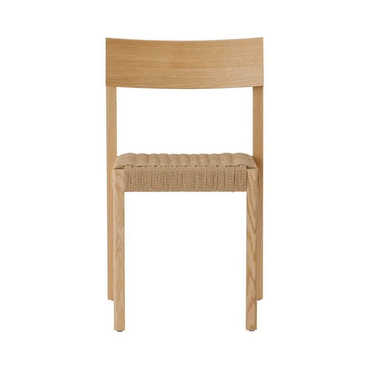Mauro チェア - Natural oak-natural woven seat - Audo Copenhagen | オドー・コペンハーゲン