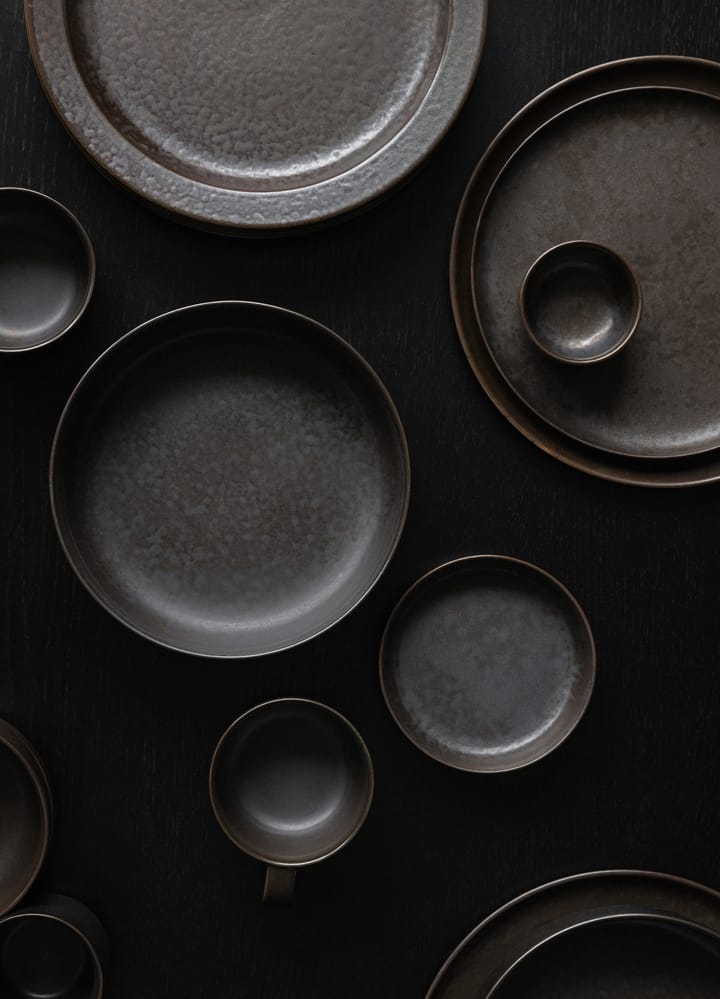 New Norm プレート Ø21 cm, Dark glazed Audo Copenhagen | オドー・コペンハーゲン