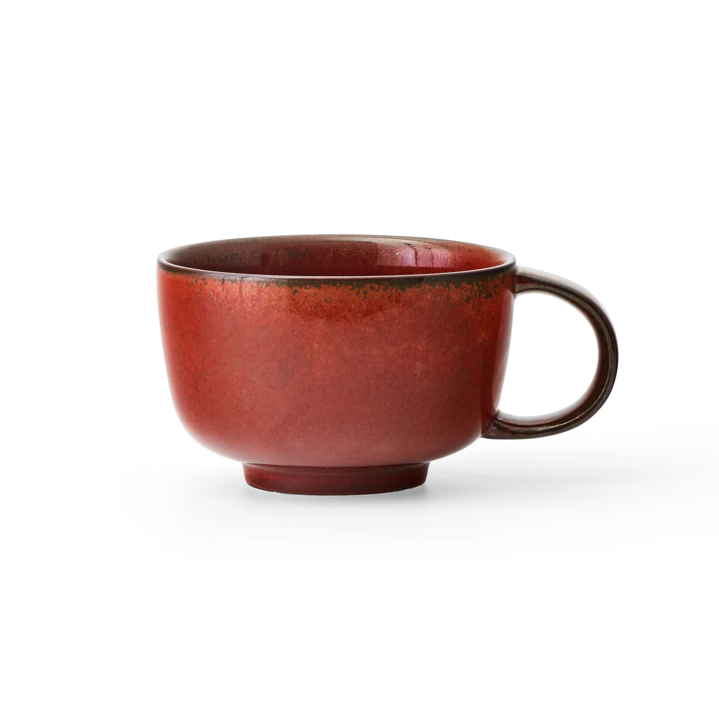 New Norm ハンドル付きカップ 25 cl 2個セット, Red glazed Audo Copenhagen | オドー・コペンハーゲン