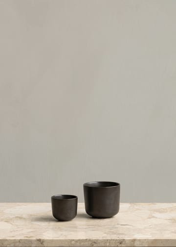 New Norm エスプレッソカップ 8.5 cl 2個セット - Dark glazed - Audo Copenhagen | オドー・コペンハーゲン