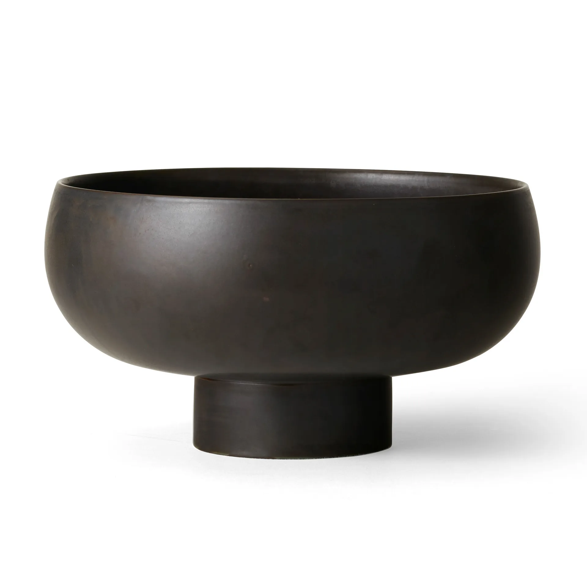 New Norm fruktボウル Ø25 cm, Dark glazed Audo Copenhagen | オドー・コペンハーゲン