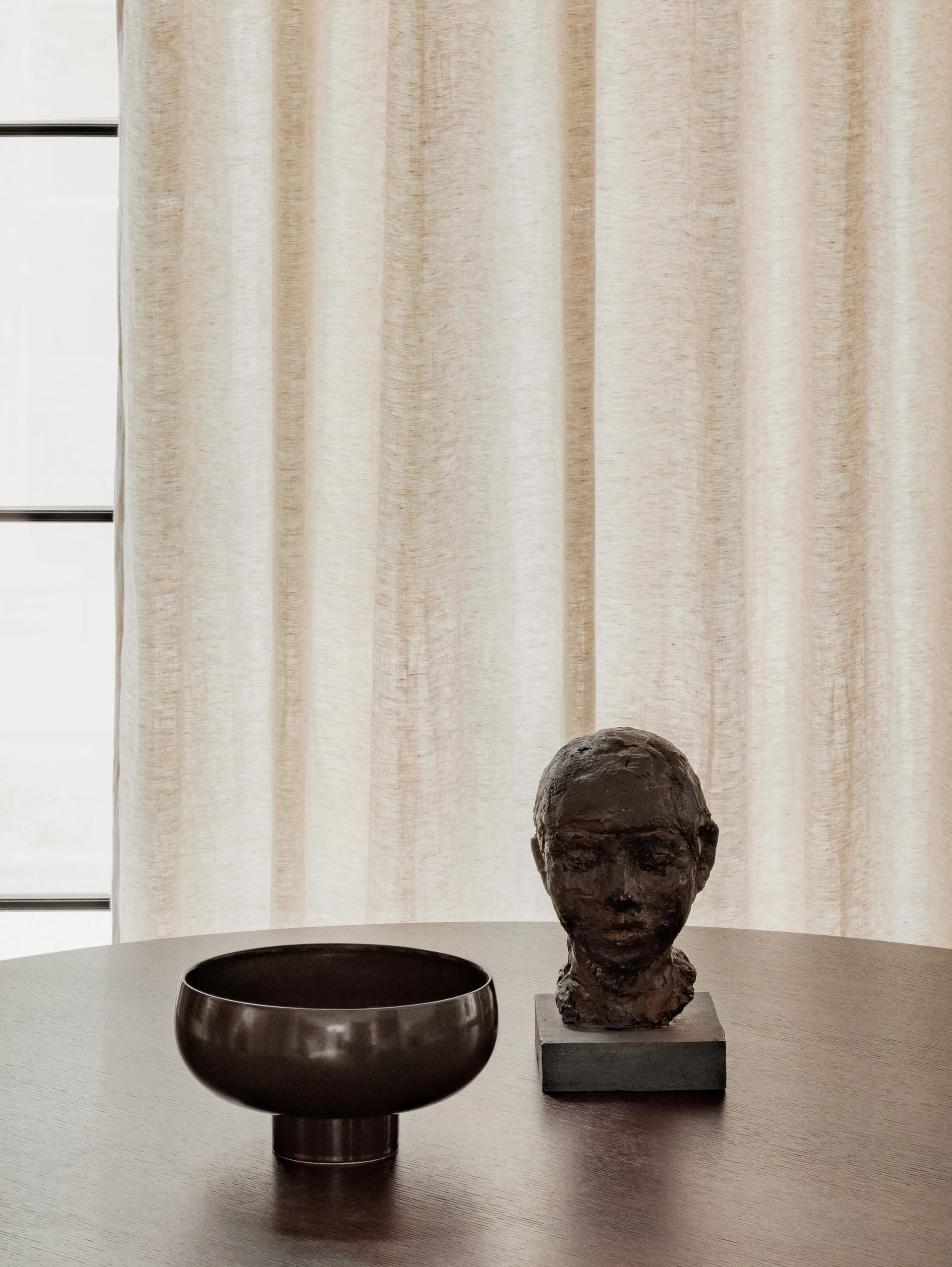 New Norm fruktボウル Ø25 cm, Dark glazed Audo Copenhagen | オドー・コペンハーゲン