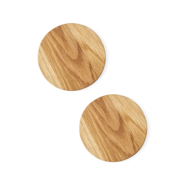 New Norm コースター i trä 2個セット, Oiled oak Audo Copenhagen | オドー・コペンハーゲン