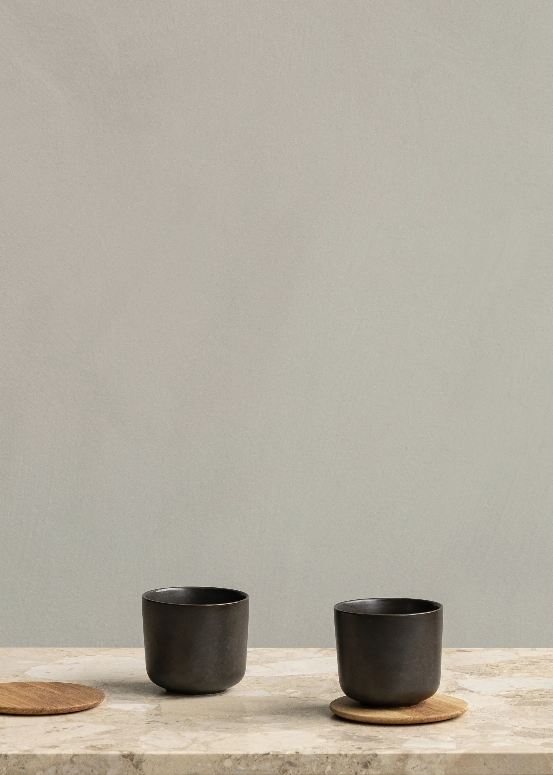 New Norm コースター i trä 2個セット, Oiled oak Audo Copenhagen | オドー・コペンハーゲン