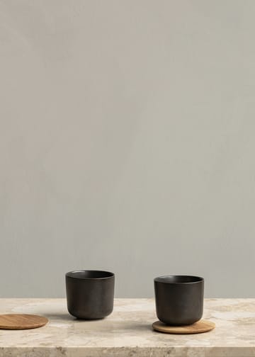 New Norm コースター i trä 2個セット - Oiled oak - Audo Copenhagen | オドー・コペンハーゲン