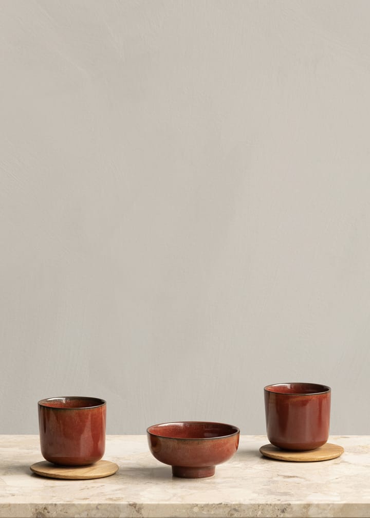 New Norm コースター i trä 2個セット, Oiled oak Audo Copenhagen | オドー・コペンハーゲン